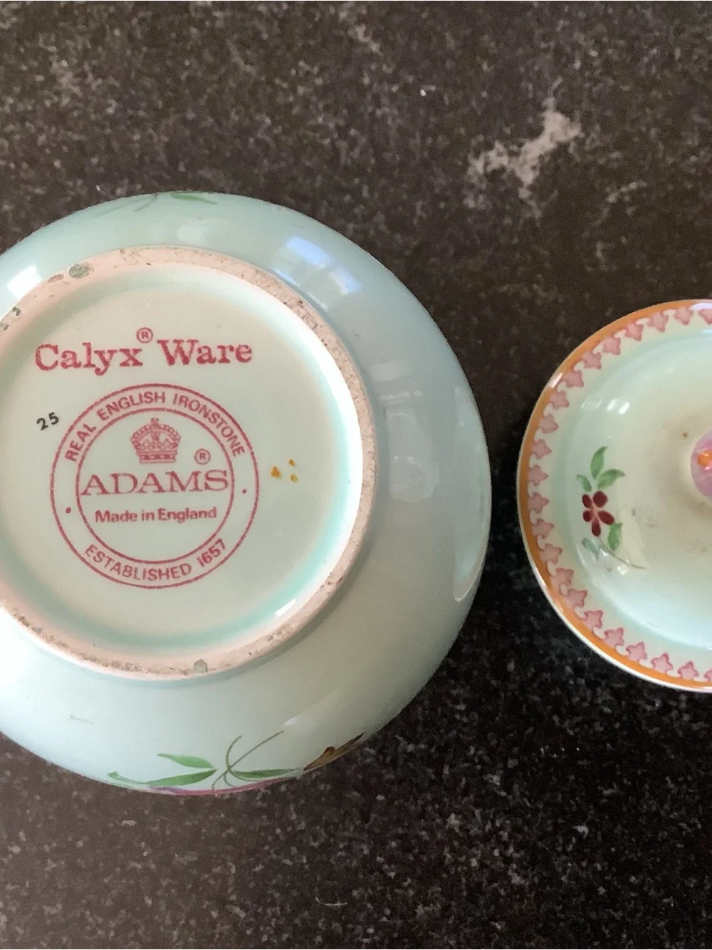 Adams Calyx Ware elegant ceramic